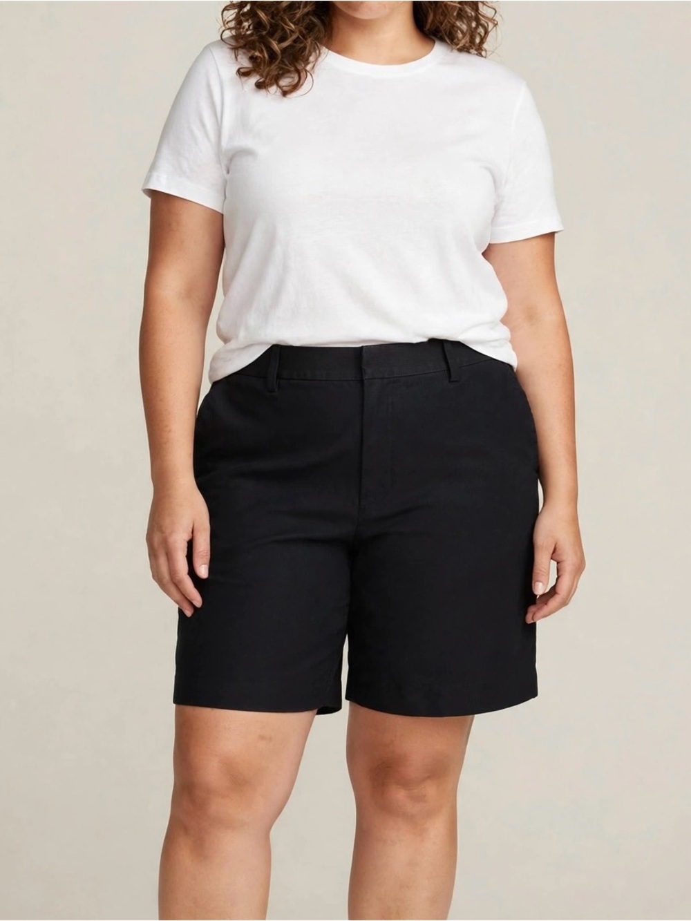 Lane Bryant Classic Black Women's Bermuda Shorts
